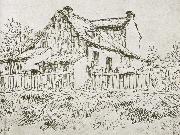 Jean Francois Millet The house Beside wici oil painting